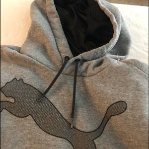 2/10$ Men’s Gray Puma Hoodie M